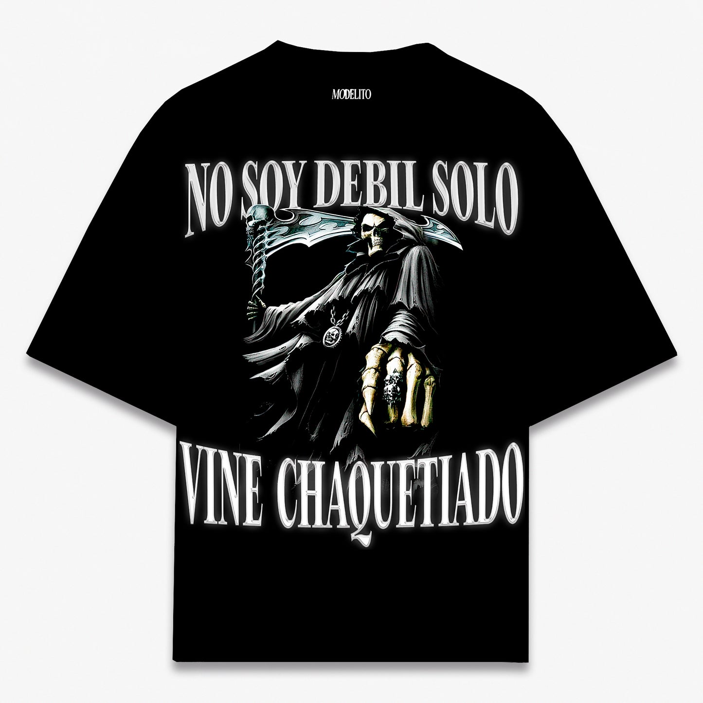 NO SOY DÉBIL SOLO VINE CHAQUETIADO