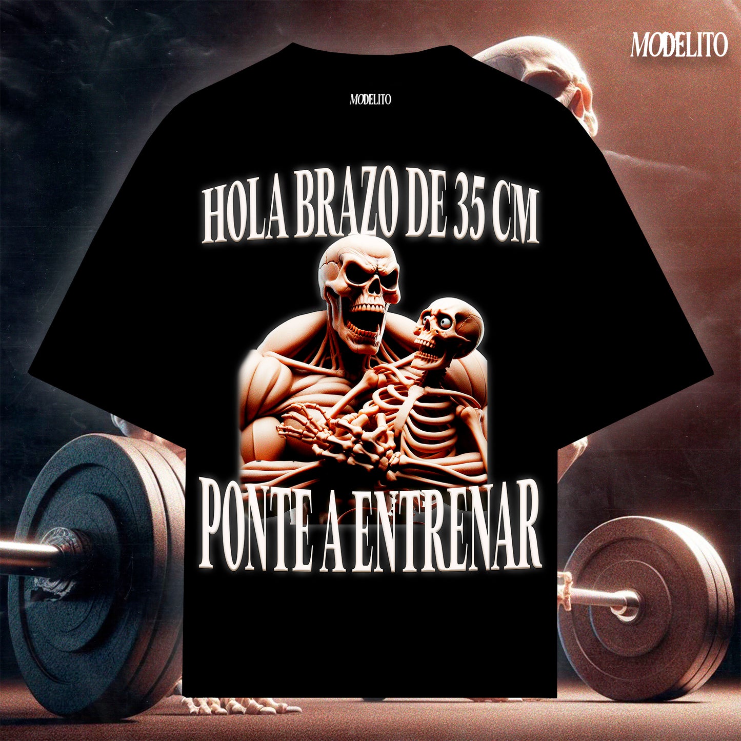 HOLA BRAZO DE 35CM PONTE A ENTRENAR CAMISA – Modelito.mx