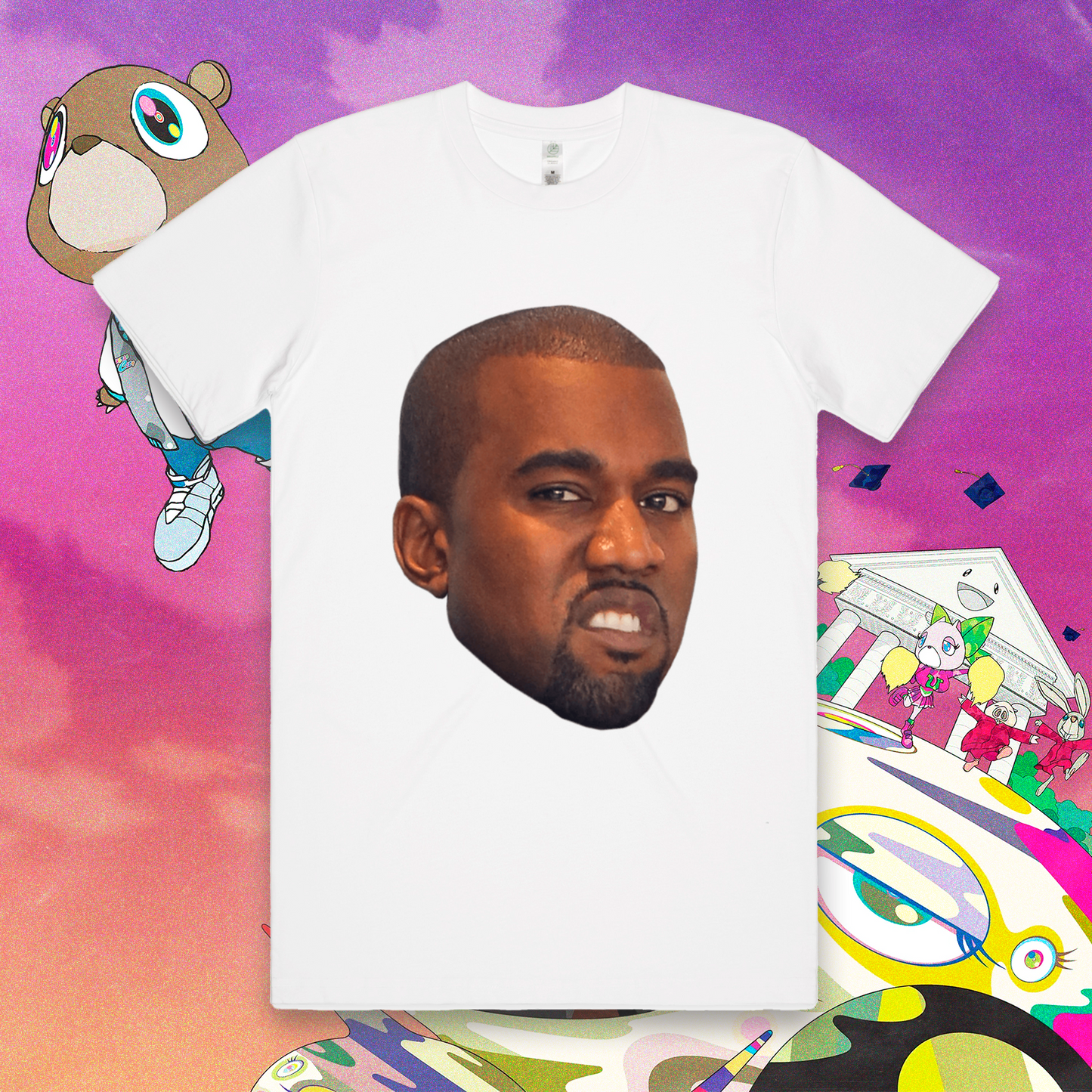 KANYE WEST DISGUSTED CAMISA ESTÚPIDA