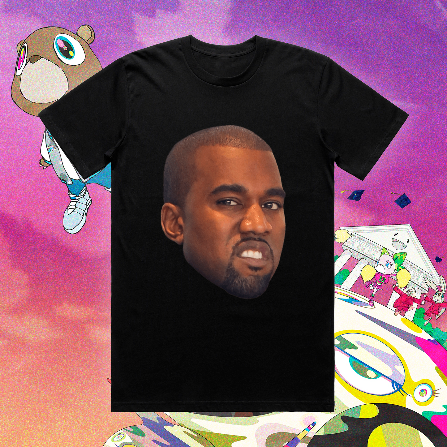 KANYE WEST DISGUSTED CAMISA ESTÚPIDA